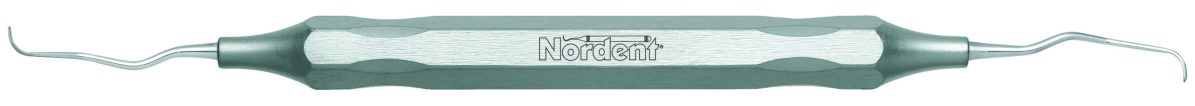 Nordent ESCGR11-12L Gracey Curette #11-12 (Long Reach) – Classic – Duralite® Hex Handle