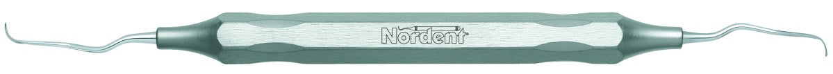 Nordent ESCGR13-14L Gracey Curette #13-14 (Long Reach) – Classic – Duralite® Hex Handle