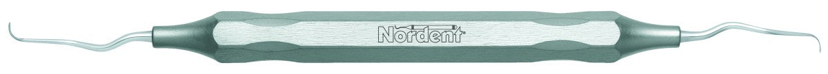 Nordent ESCGR13-14ML Gracey Curette #13-14 (Mini Blade – Long Reach) – Classic – Duralite® Hex Handle