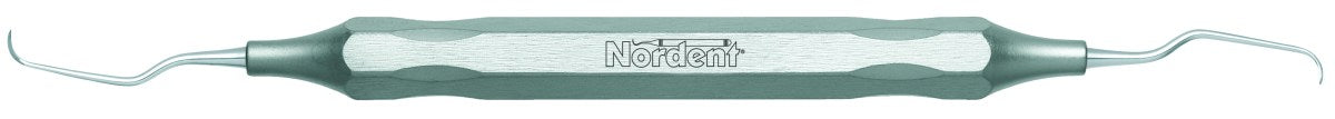 Nordent ESCGR5-6ML Gracey Curette #5-6 (Mini Blade – Long Reach) – Classic – Duralite® Hex Handle