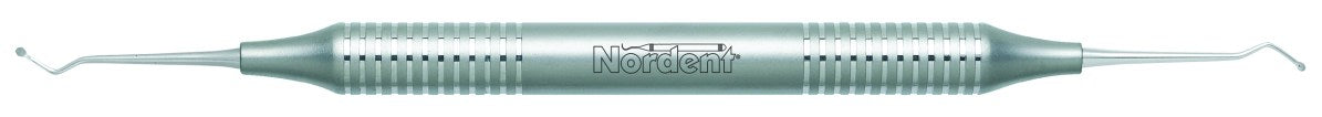 Nordent REEC153-154 English Pattern Spoon #153-154 Double End Excavator With Duralite Round Handle.