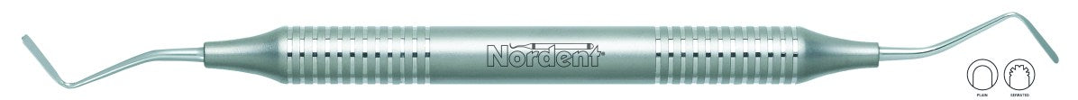 Nordent REGPNS113 Gingival Cord Packer #N113 (Serrated) Duralite® Round™ Handle