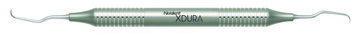 Nordent RENSGR1-2ML Gracey Curette #1-2 (Mini Blade – Long Reach) – Xdura® – Duralite® Round