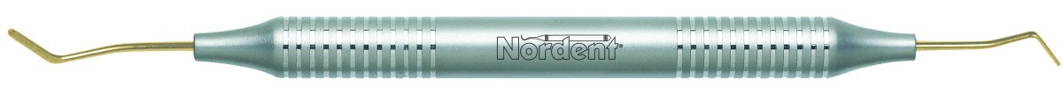 Nordent REPFI38T #38 Titanium-Coated Double End Paddle With Duralite Round Handle