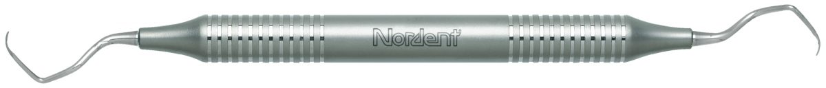 Nordent RESCGR17-18ML Gracey Curette #17-18 (Mini Blade – Long Reach) – Classic – Duralite® Round